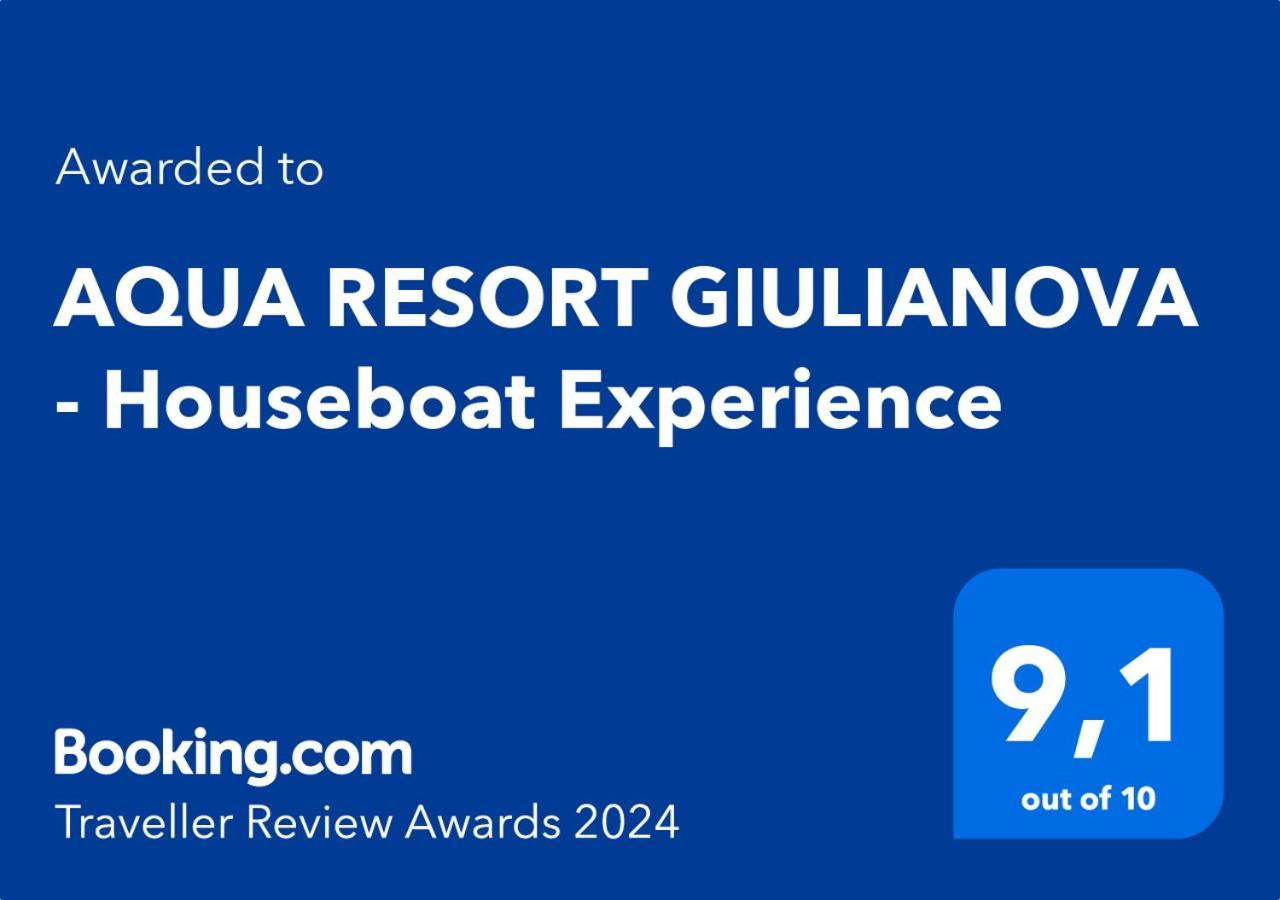 Aqua Resort Giulianova - Houseboat Experience エクステリア 写真
